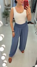 Prinnie Plain Loose Fit Cuffed Harem Trousers