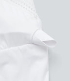 SoftlyZeroTM Airy Tie Back 2-in-1 Cool Touch Mini Yoga Active Dress with Pocket-UPF50+
