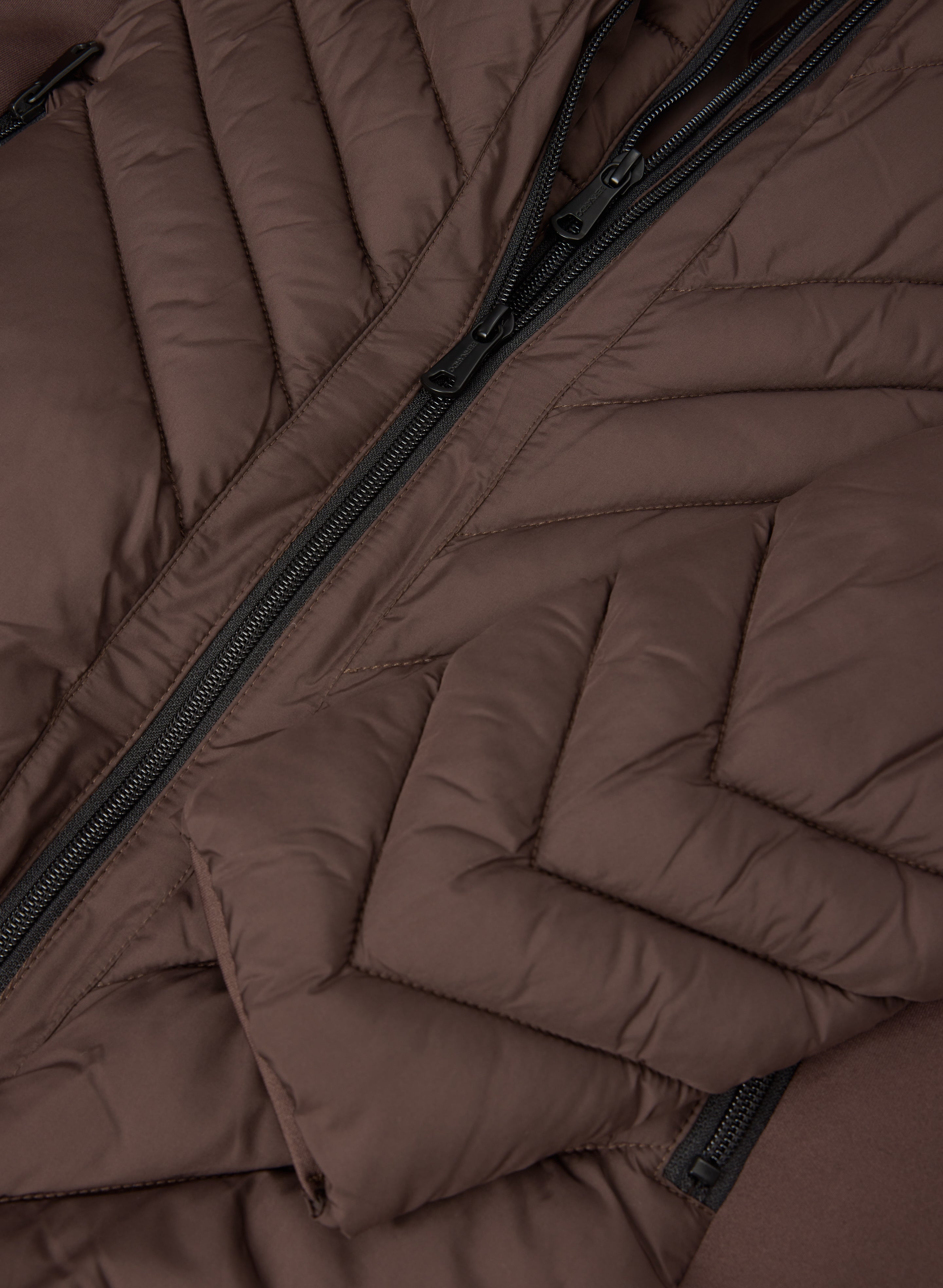 Bernardo - Quilted Scuba Detail Coat