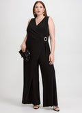 Embellished Wide-Leg Jumpsuit