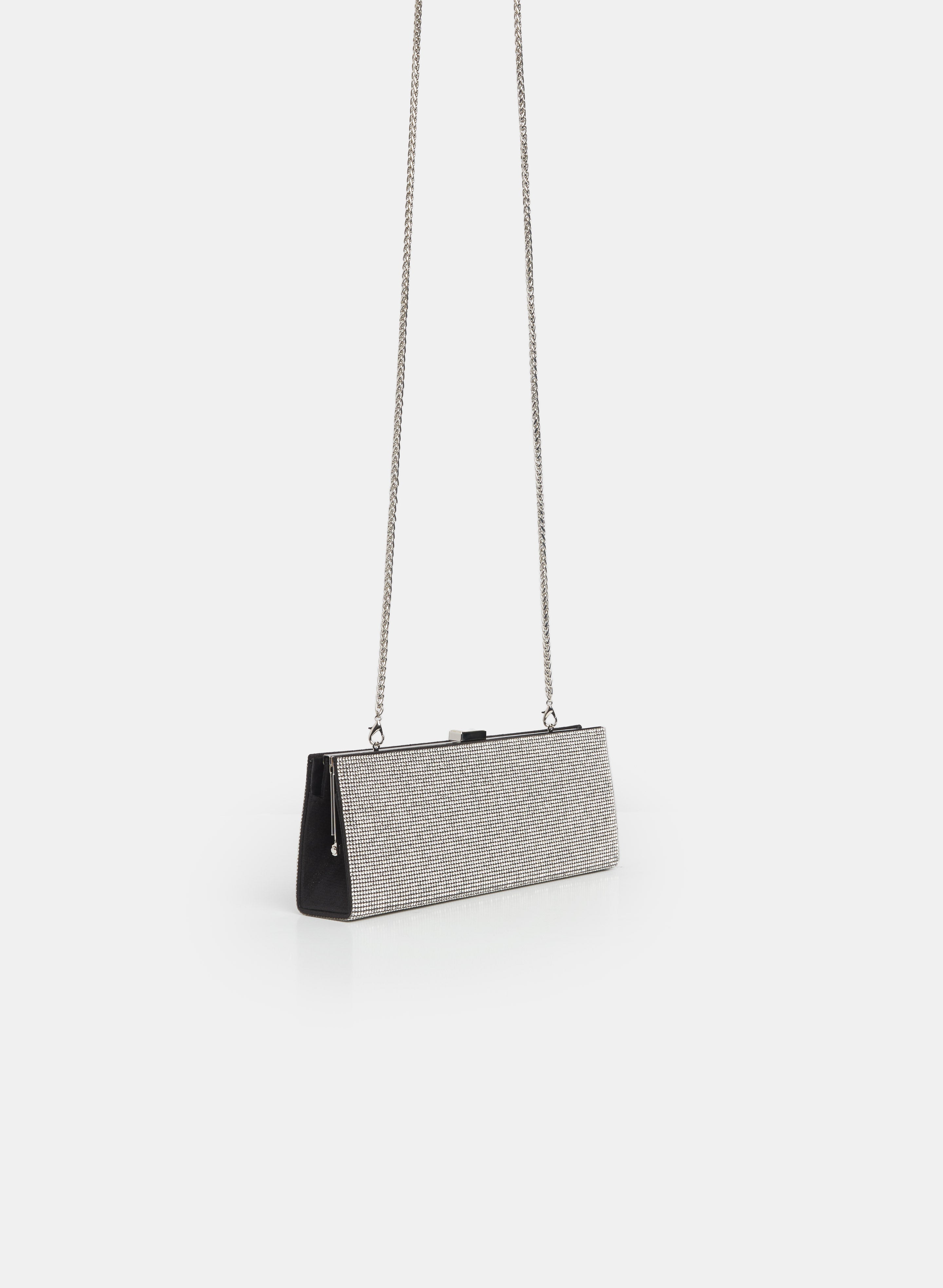 Rhinestone Embellished Clutch
