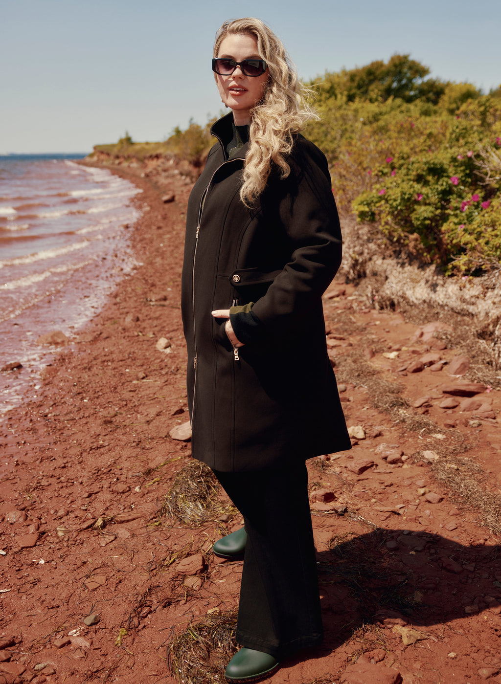 Stand Collar Coat
