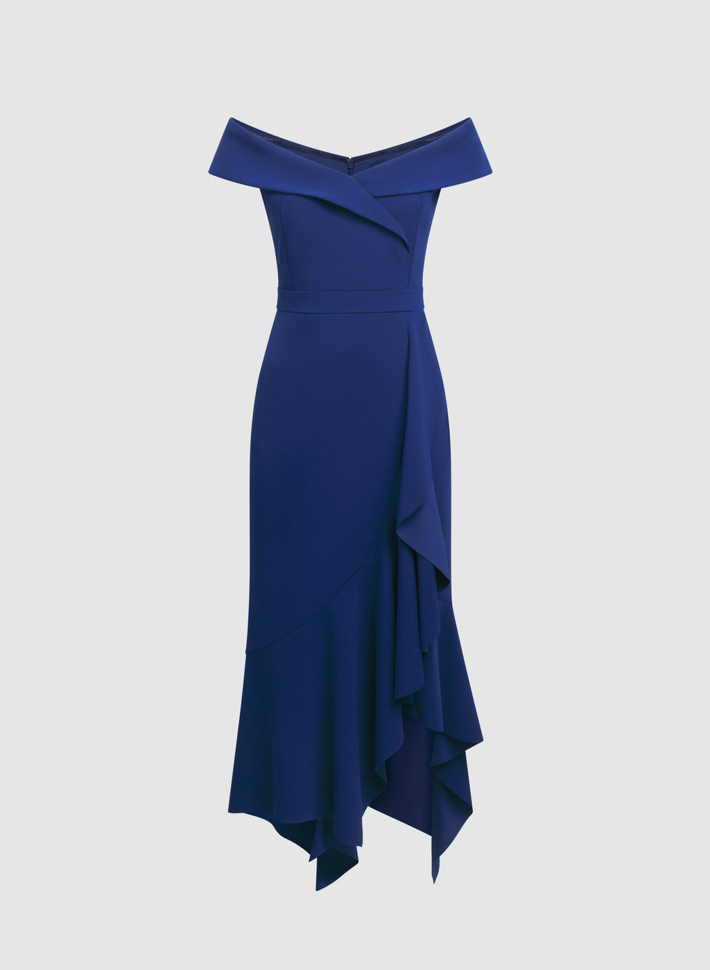 Off-The-Shoulder Ruffle Dress