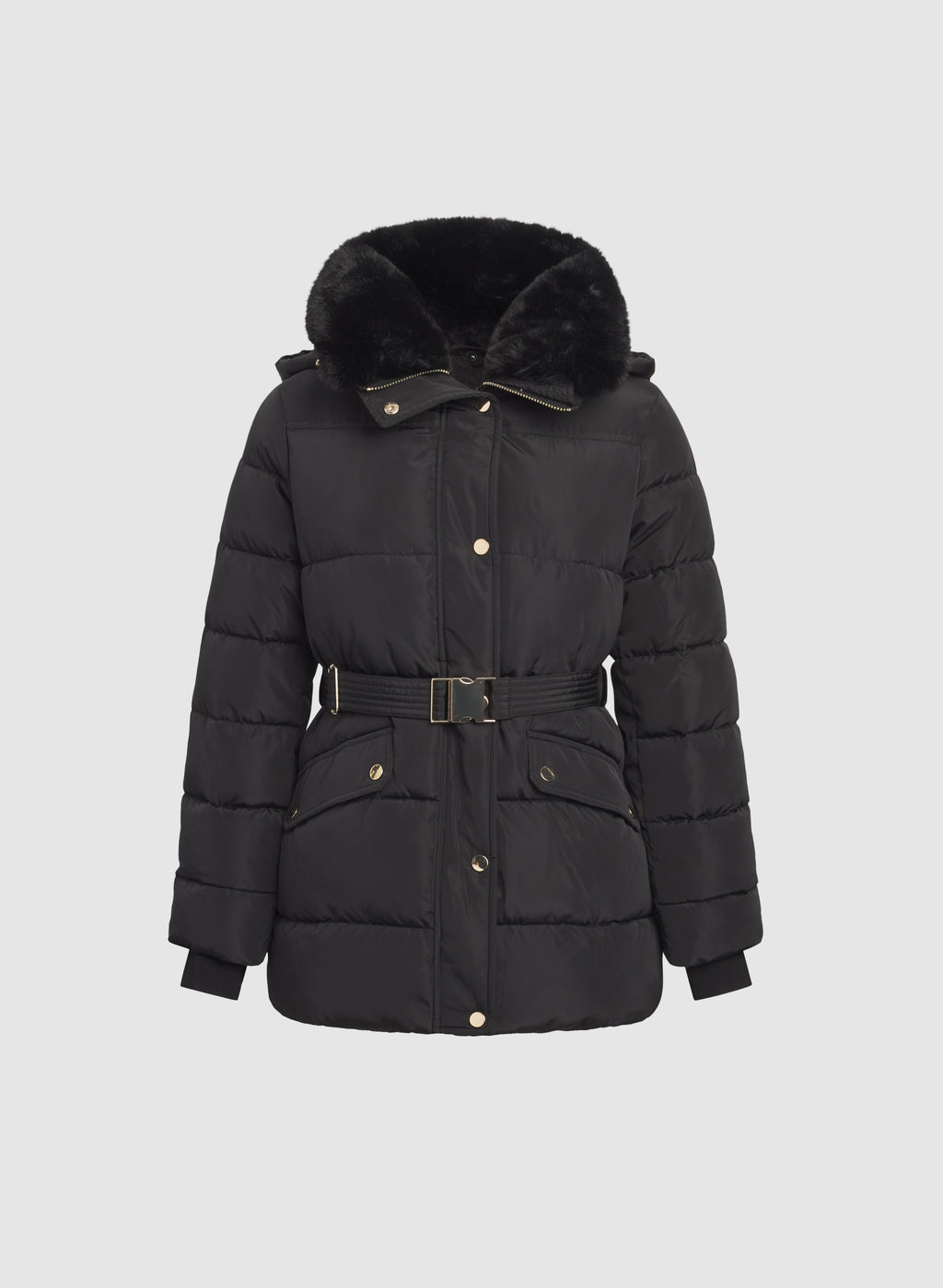 Quilted Zip Coat