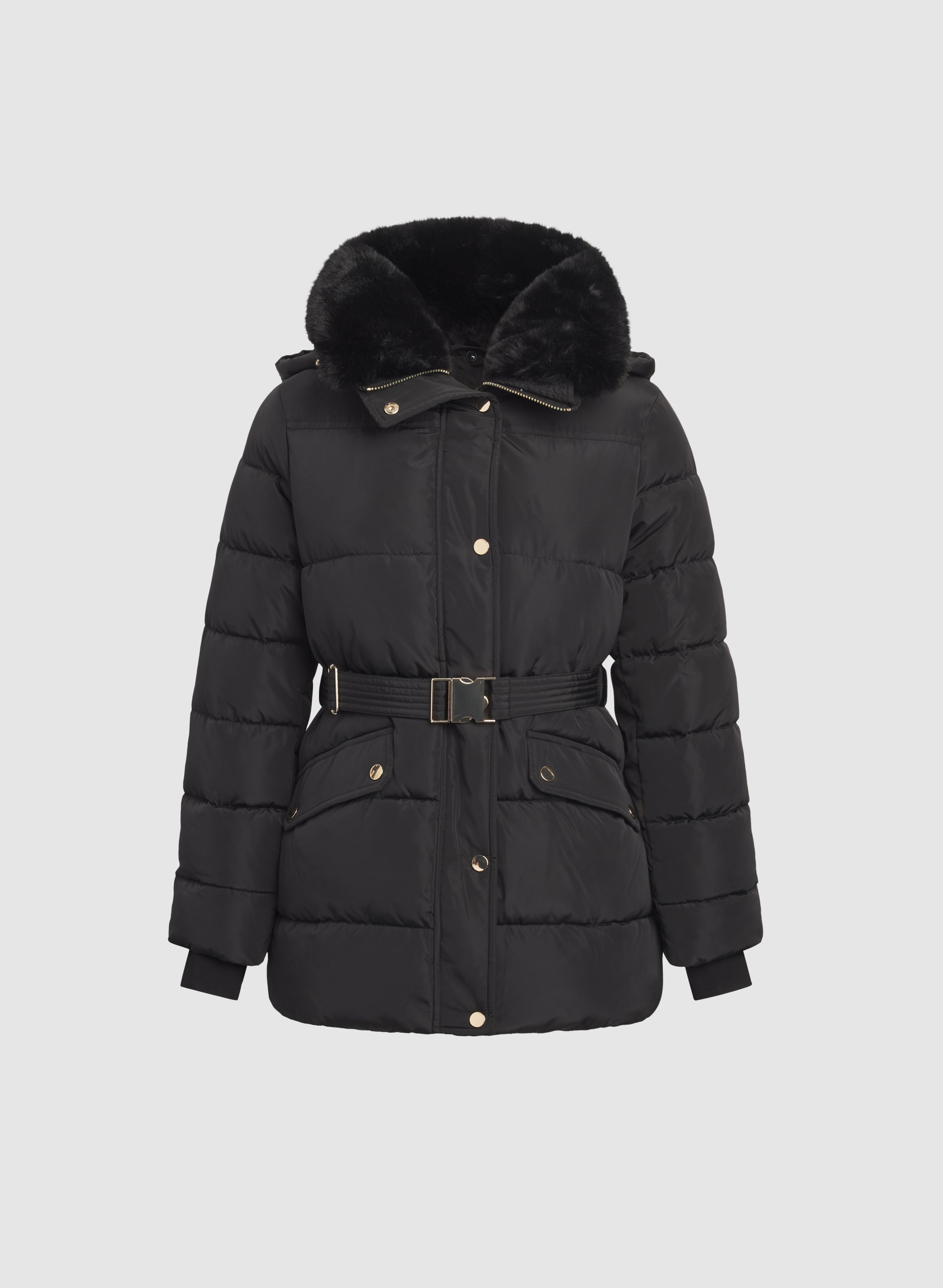 Quilted Zip Coat