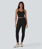 UltraSculptTM Cool Quick Dry Cropped Yoga Tank Top-UPF50+