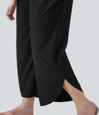 Plus Size BreezefulTM SoCinched High Waisted Tummy Control Hem Quick Dry Pants with Pockets