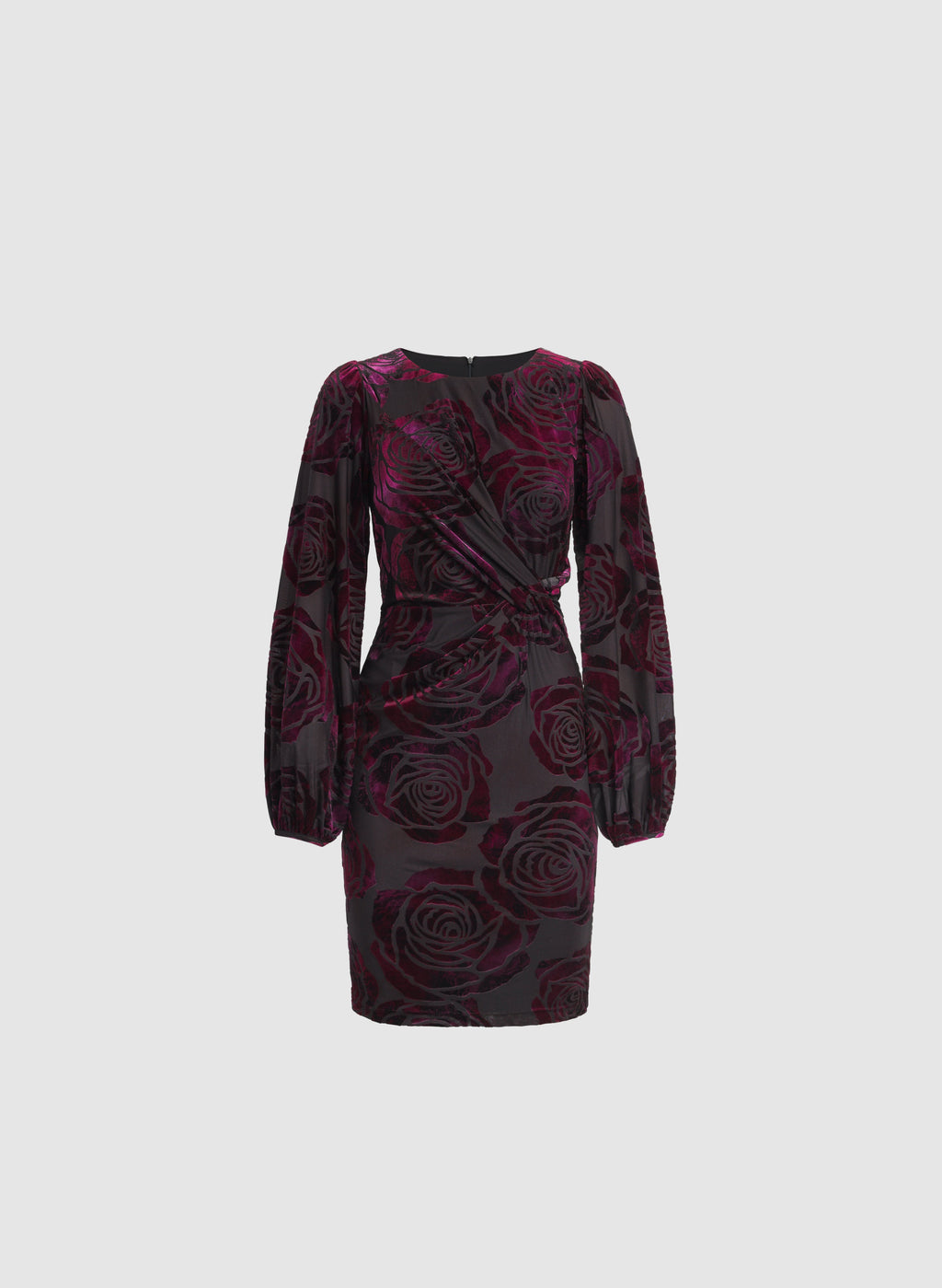 Rose Velvet Dress