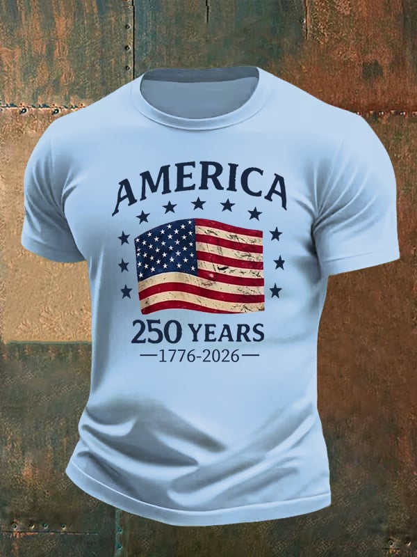 Men's America 250 Print T-Shirt