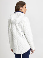 Diamond Quilted Coat