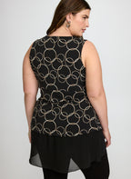 Circle Print Tank Top