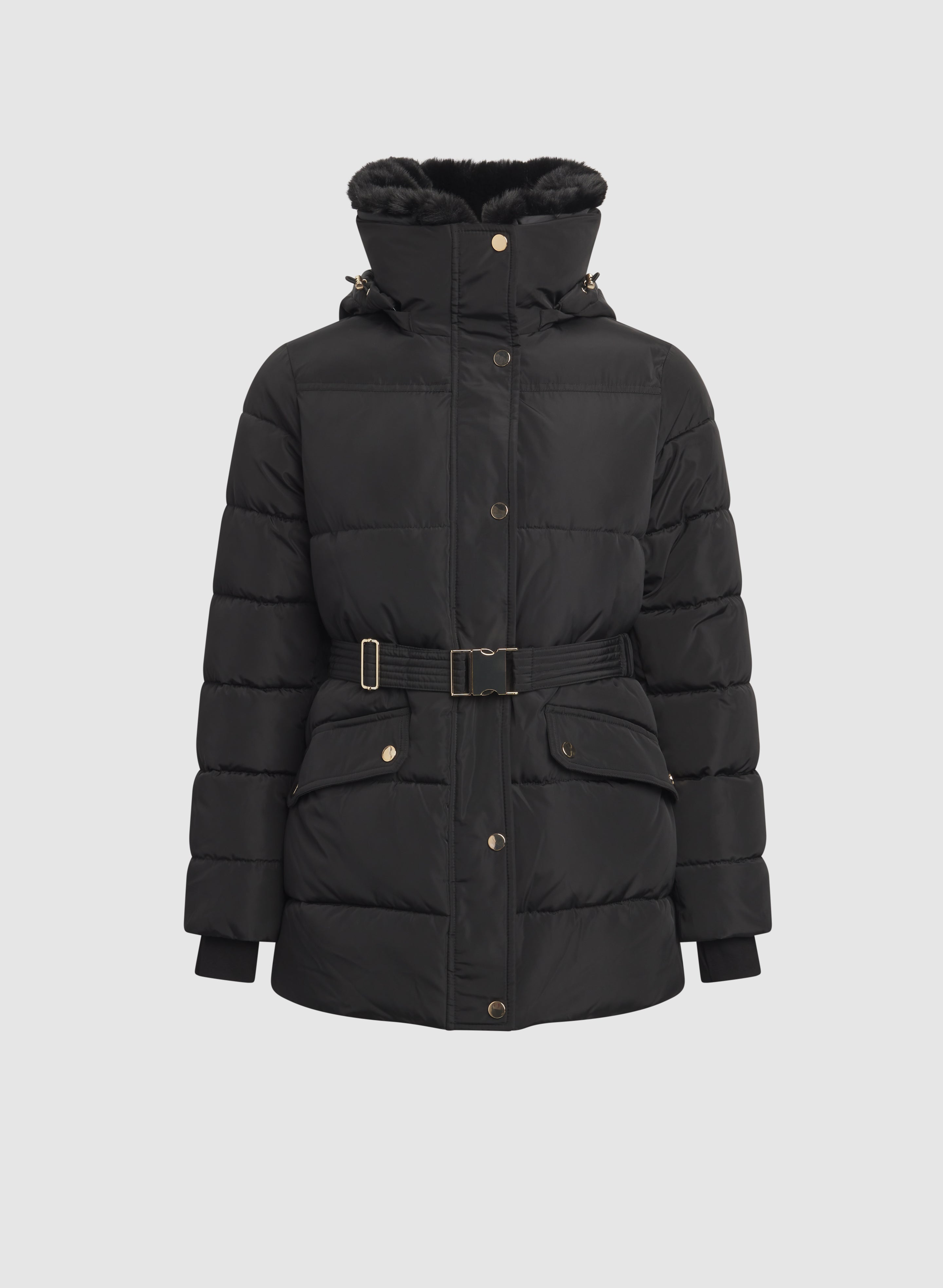Quilted Zip Coat
