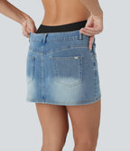 High Stretch Tummy Control Low Back Shapewear Lounge Boy Shorts