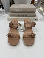 Double Buckle Strap Block Heel (4 Colours)