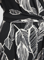 Leaf Print Jumpsuit