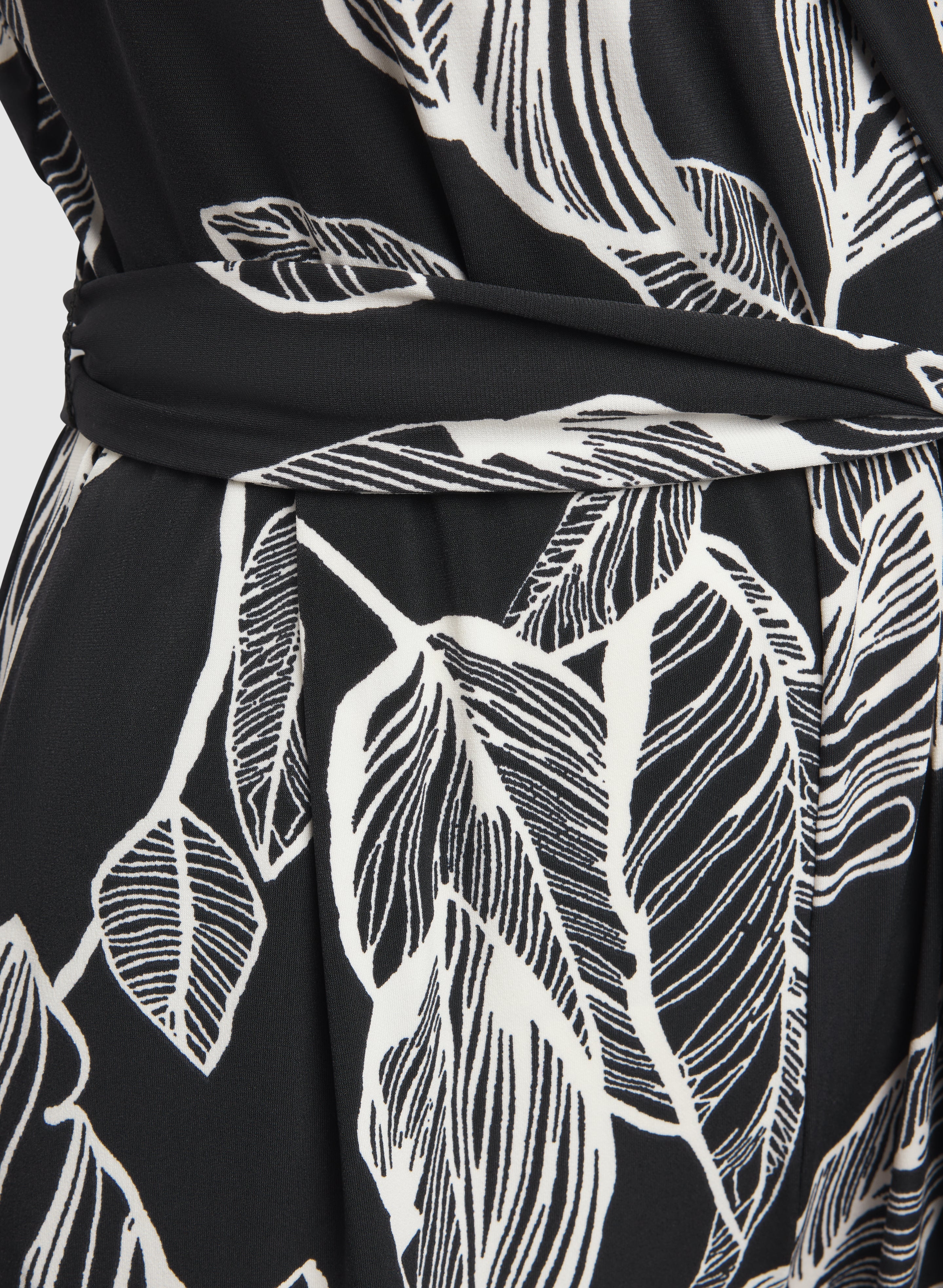 Leaf Print Jumpsuit