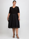 Rose Embroidered Dress