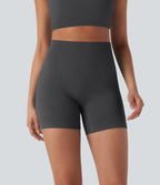 Seamless Flow High Waisted Yoga Biker Shorts 5''
