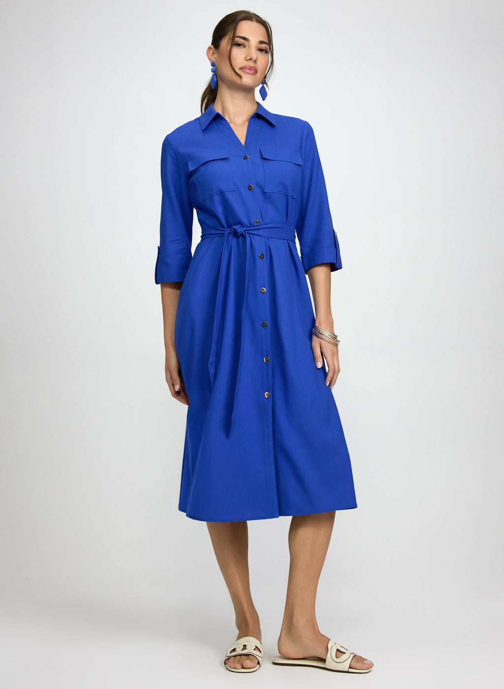 Button-Down Shirt Dress