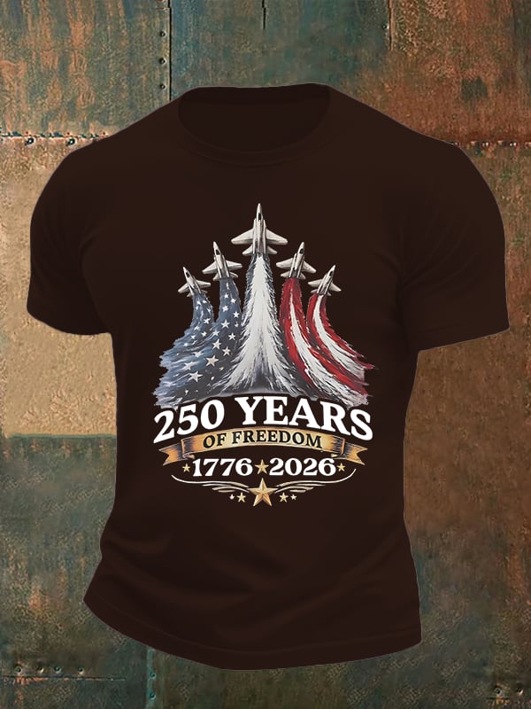 Men's   250 YEARS OF FREEDOM Print T-Shirt
