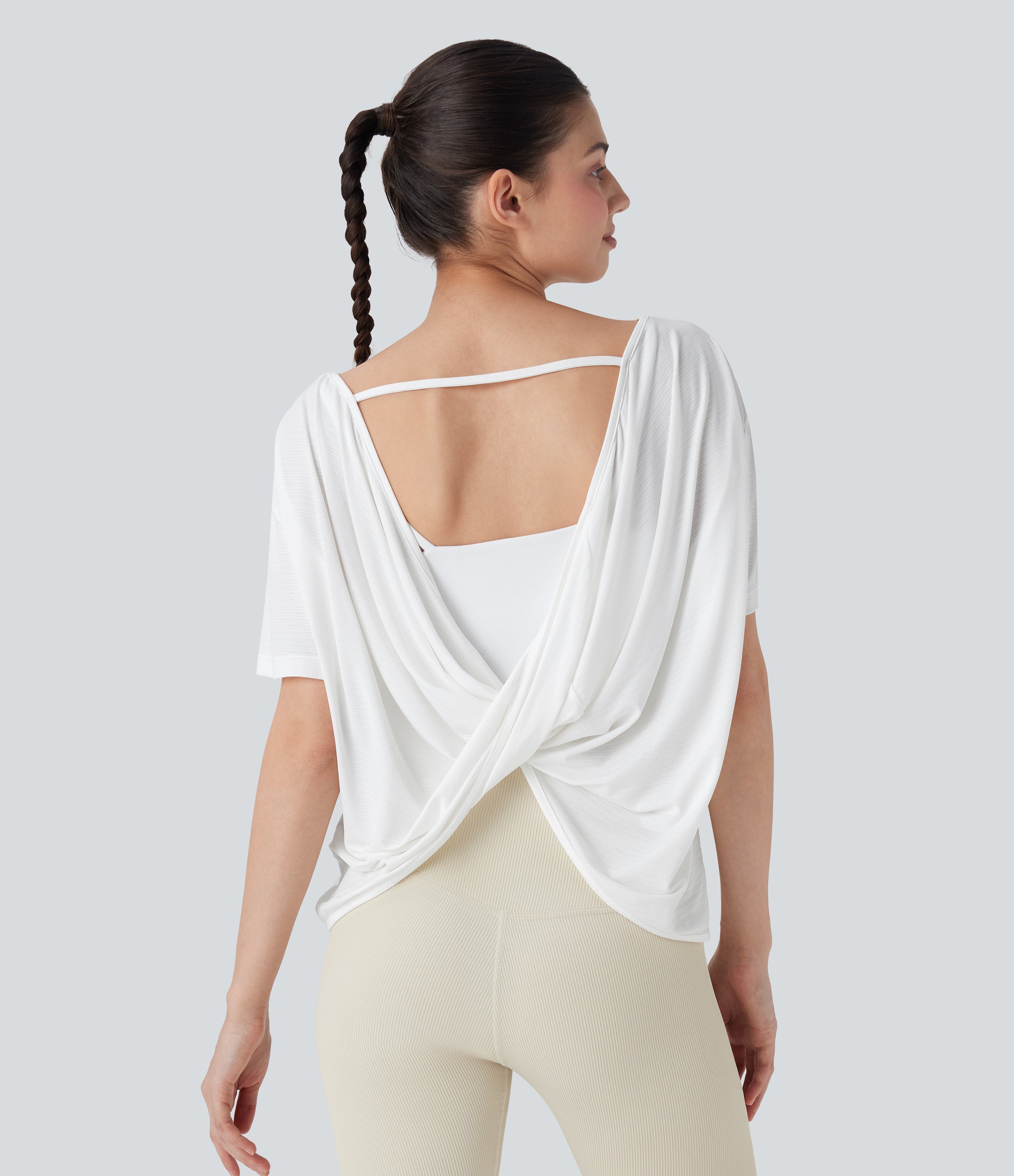 Short Sleeve Yoga Sports Top