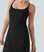 SoftlyZeroTM Plush Corset 2-in-1 Mini Casual Dress with Pocket-Longer Length