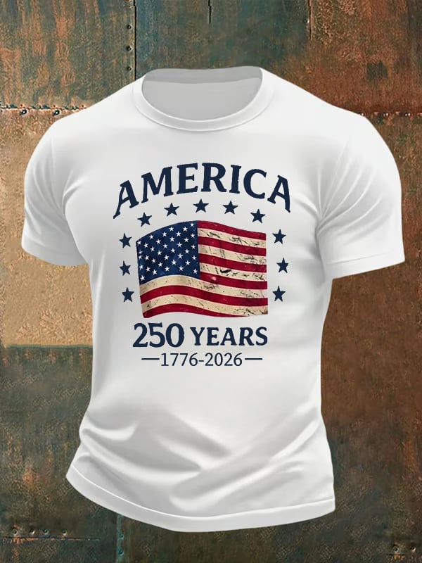 Men's America 250 Print T-Shirt