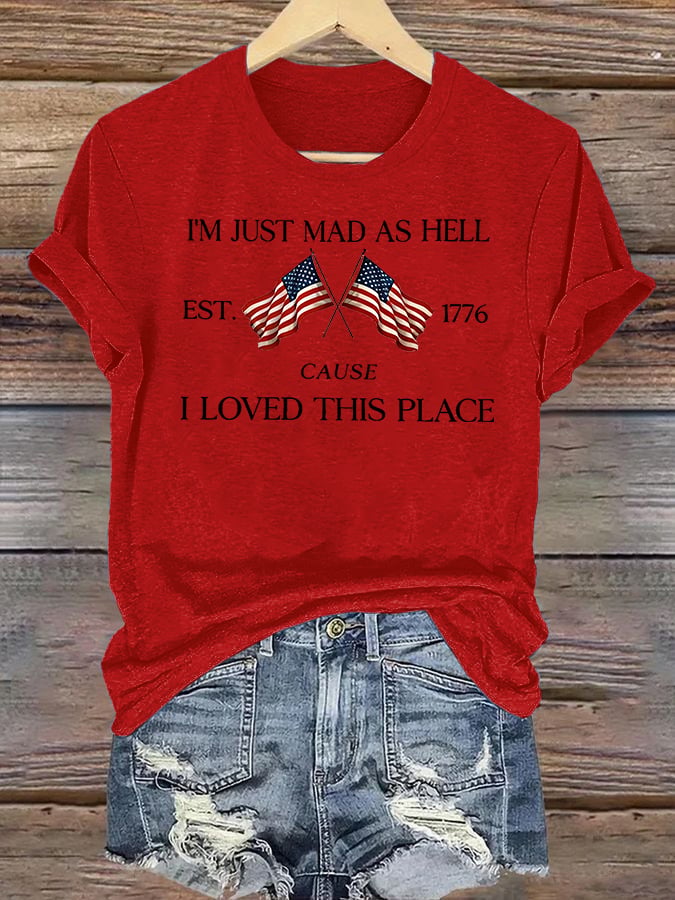 Women's  I LOVED THIS PLACE Print T-Shirt