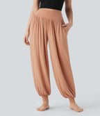 SoCinched High Waisted Tummy Control Yoga Joggers with Pockets