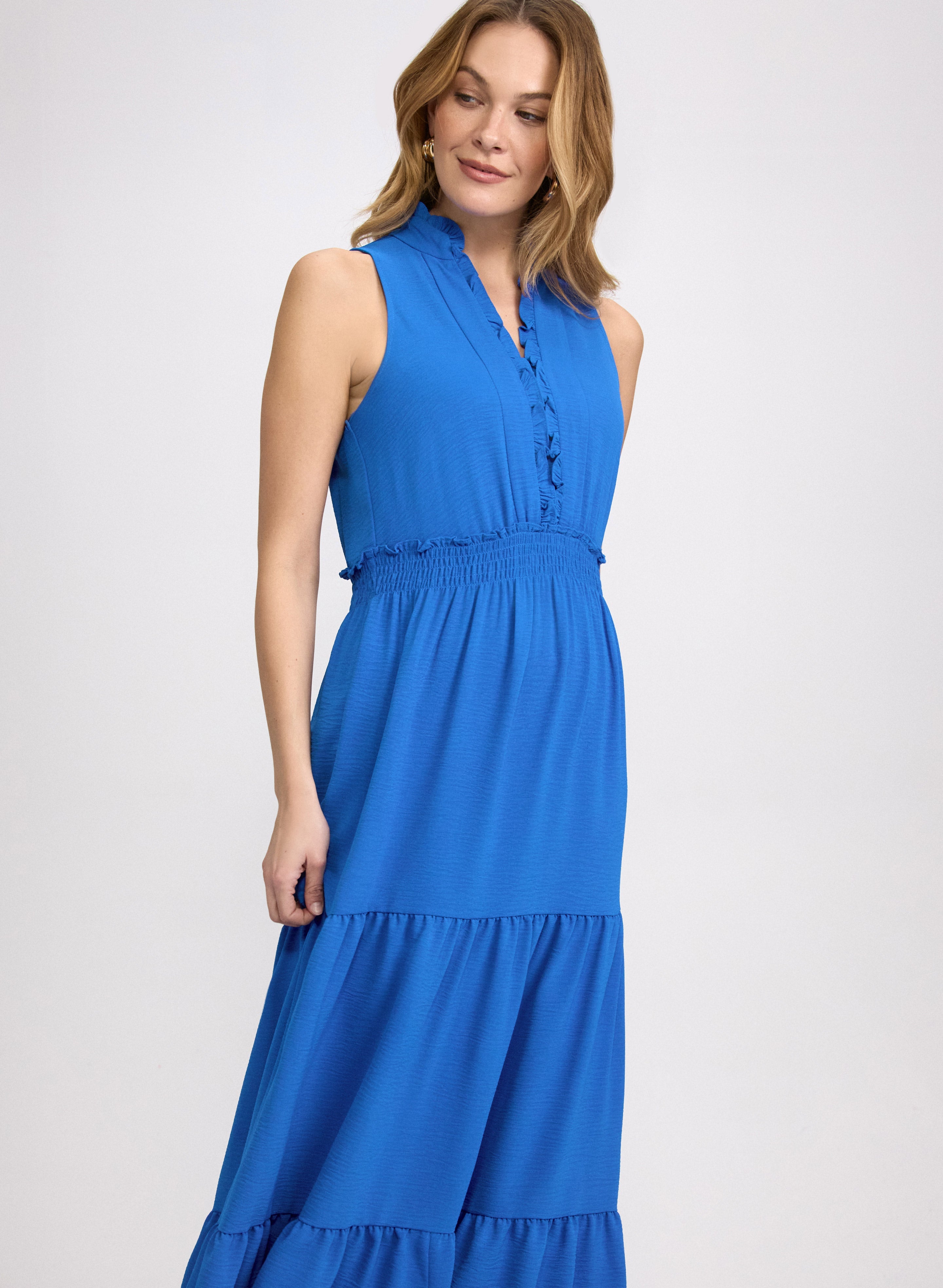 Frilled Trim Dress