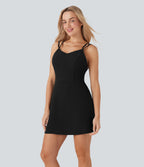 Waffle Mini Casual Dress