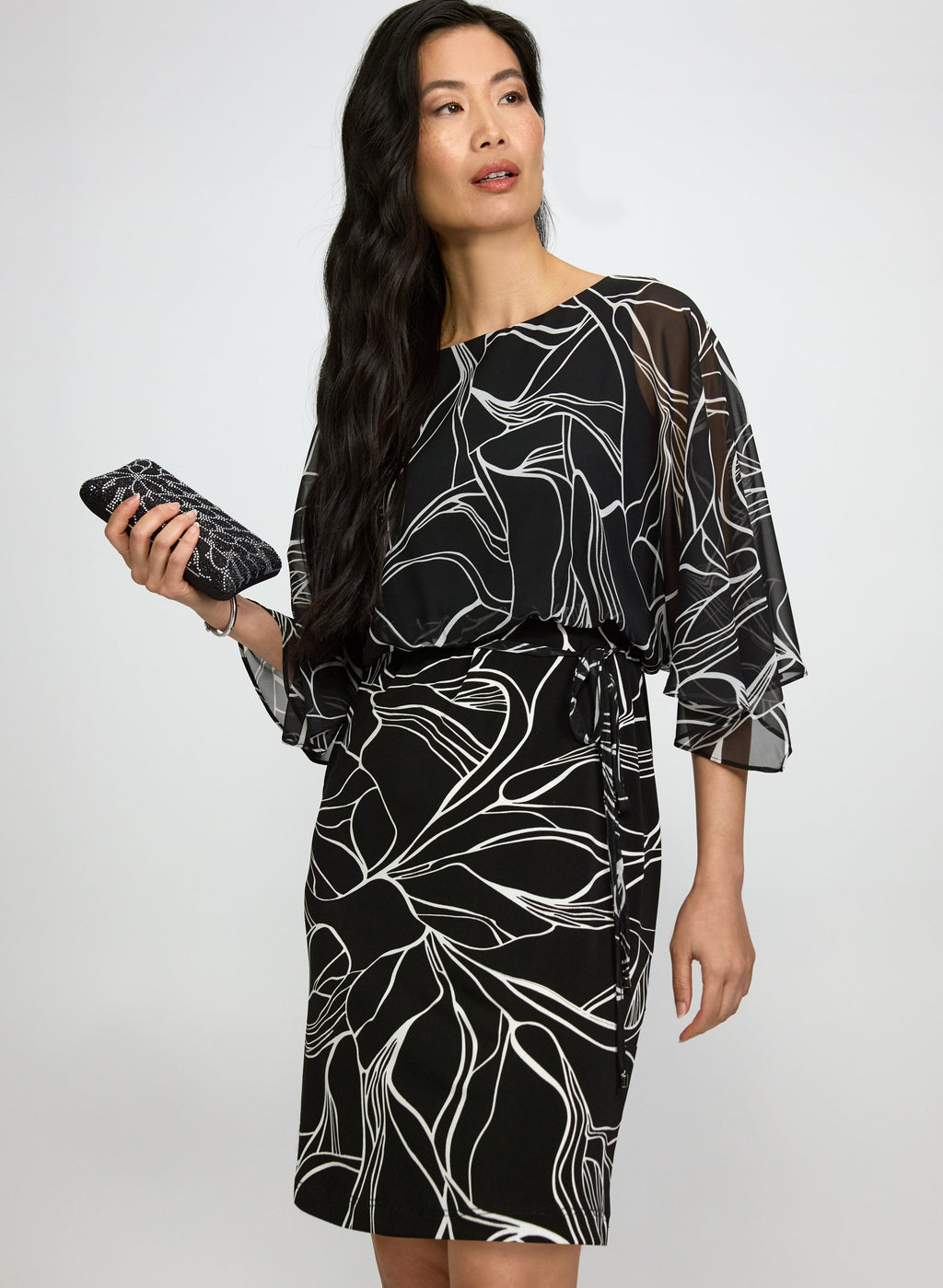 Leaf Print Dress