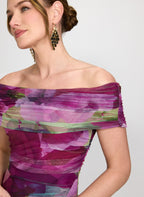 Floral Off-Shoulder Dress