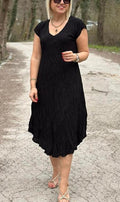 CLEARANCE🔥Women's V Neck A Line Dress