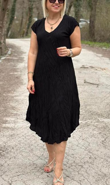 CLEARANCE🔥Women's V Neck A Line Dress