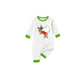 Holiday Family Christmas Pajamas Set With Cartoon Pattern Print