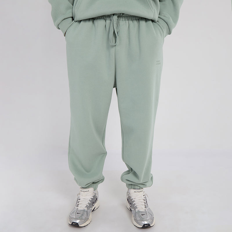 Unisex Mint Minimalist Fleece Hoodie & Jogger Tracksuit