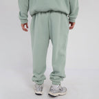 Unisex Mint Minimalist Fleece Hoodie & Jogger Tracksuit