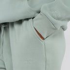 Unisex Mint Minimalist Fleece Hoodie & Jogger Tracksuit