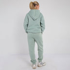Unisex Mint Minimalist Fleece Hoodie & Jogger Tracksuit