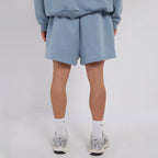 Unisex Blue Minimalist Fleece Hoodie & Jogger Set Neutral Lounge Set