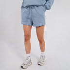 Unisex Blue Minimalist Fleece Hoodie & Jogger Set Neutral Lounge Set