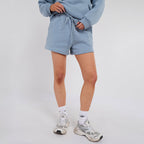 Unisex Blue Minimalist Fleece Hoodie & Jogger Set Neutral Lounge Set