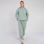 Unisex Mint Minimalist Fleece Hoodie & Jogger Tracksuit
