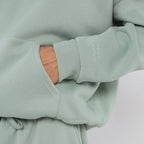 Unisex Mint Minimalist Fleece Hoodie & Jogger Tracksuit