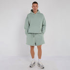 Unisex Mint Minimalist Fleece Hoodie & Jogger Tracksuit