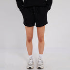 Unisex Black Minimalist Fleece Hoodie & Jogger Set Neutral Lounge Set