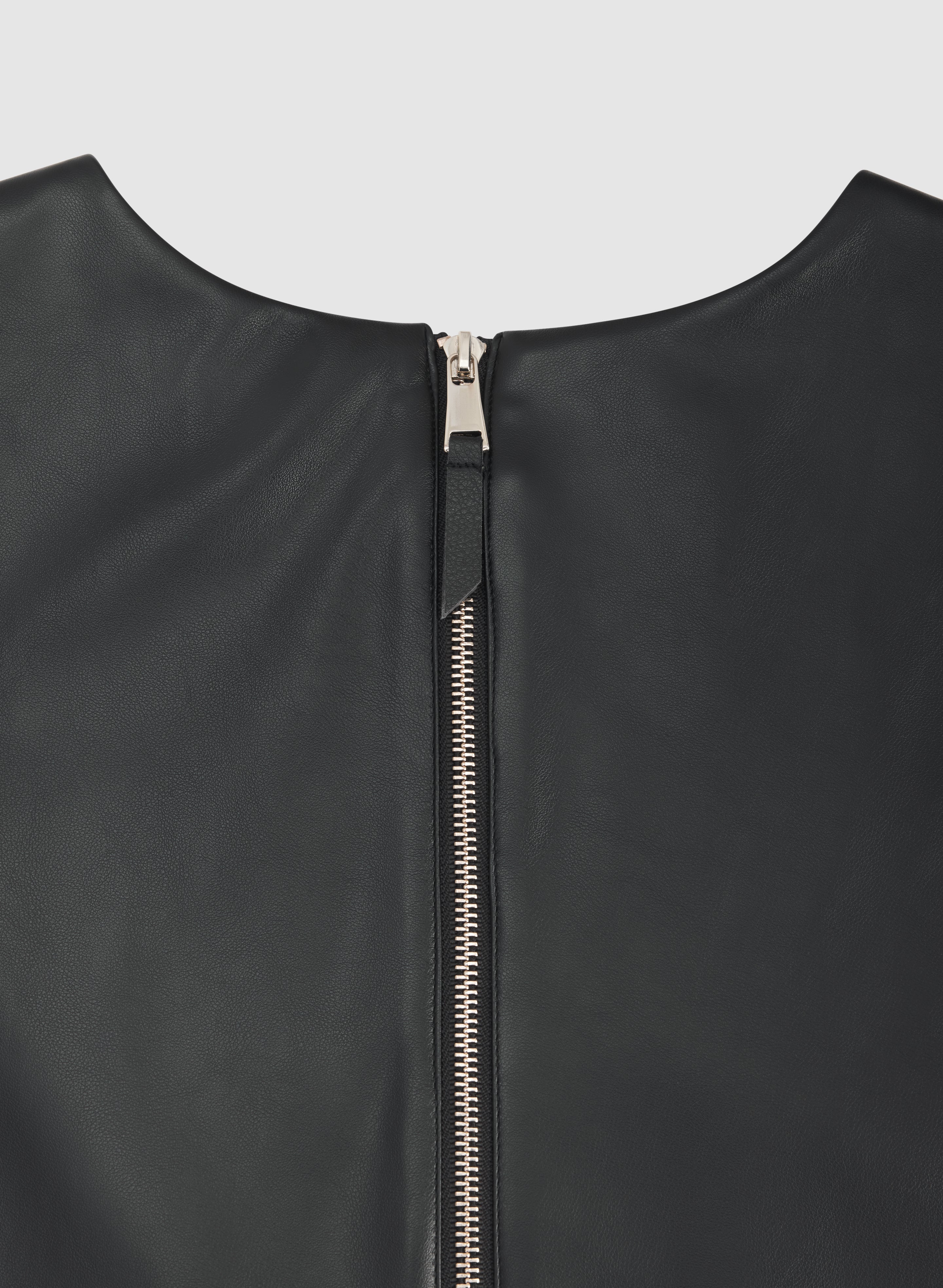 Vegan Leather Dress