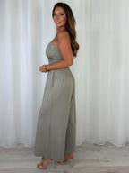 Smocked Bandeau Jumpsuit (6 Colours)