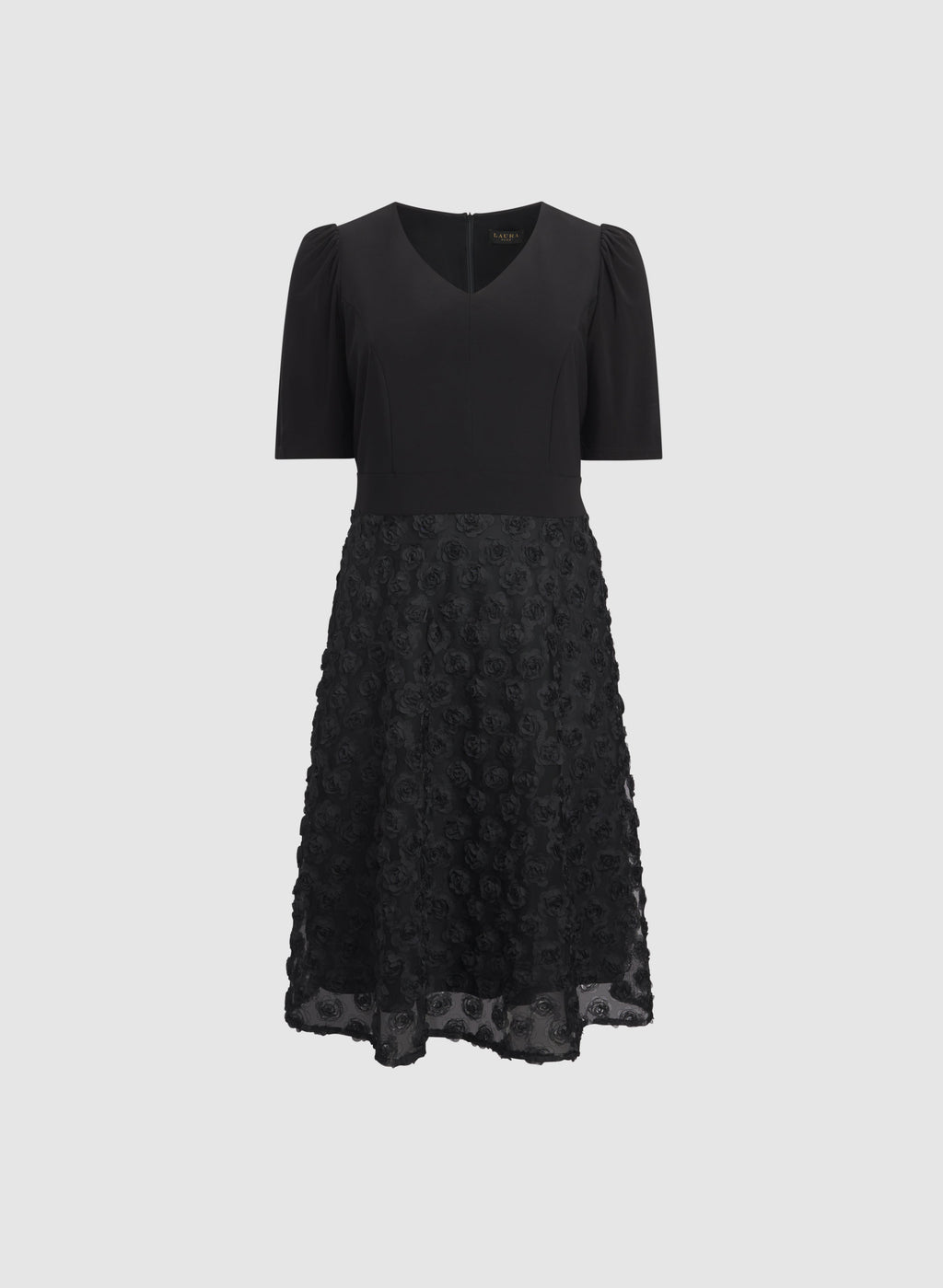 Rose Embroidered Dress